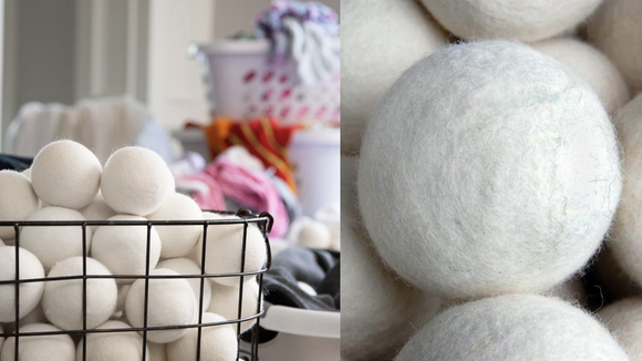 No chemicals make these wool balls friendly for sensitive skin.