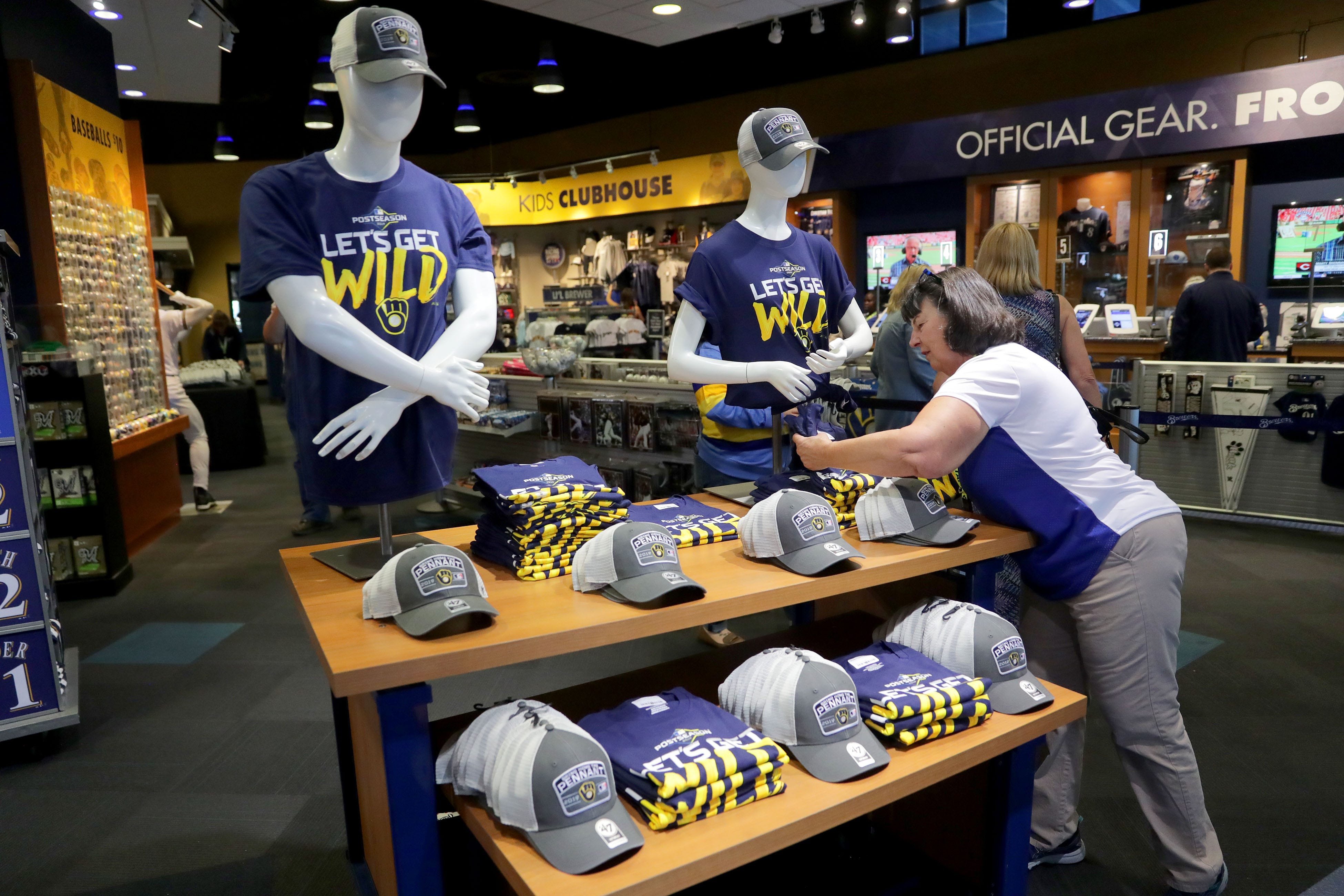 brewers team store miller park