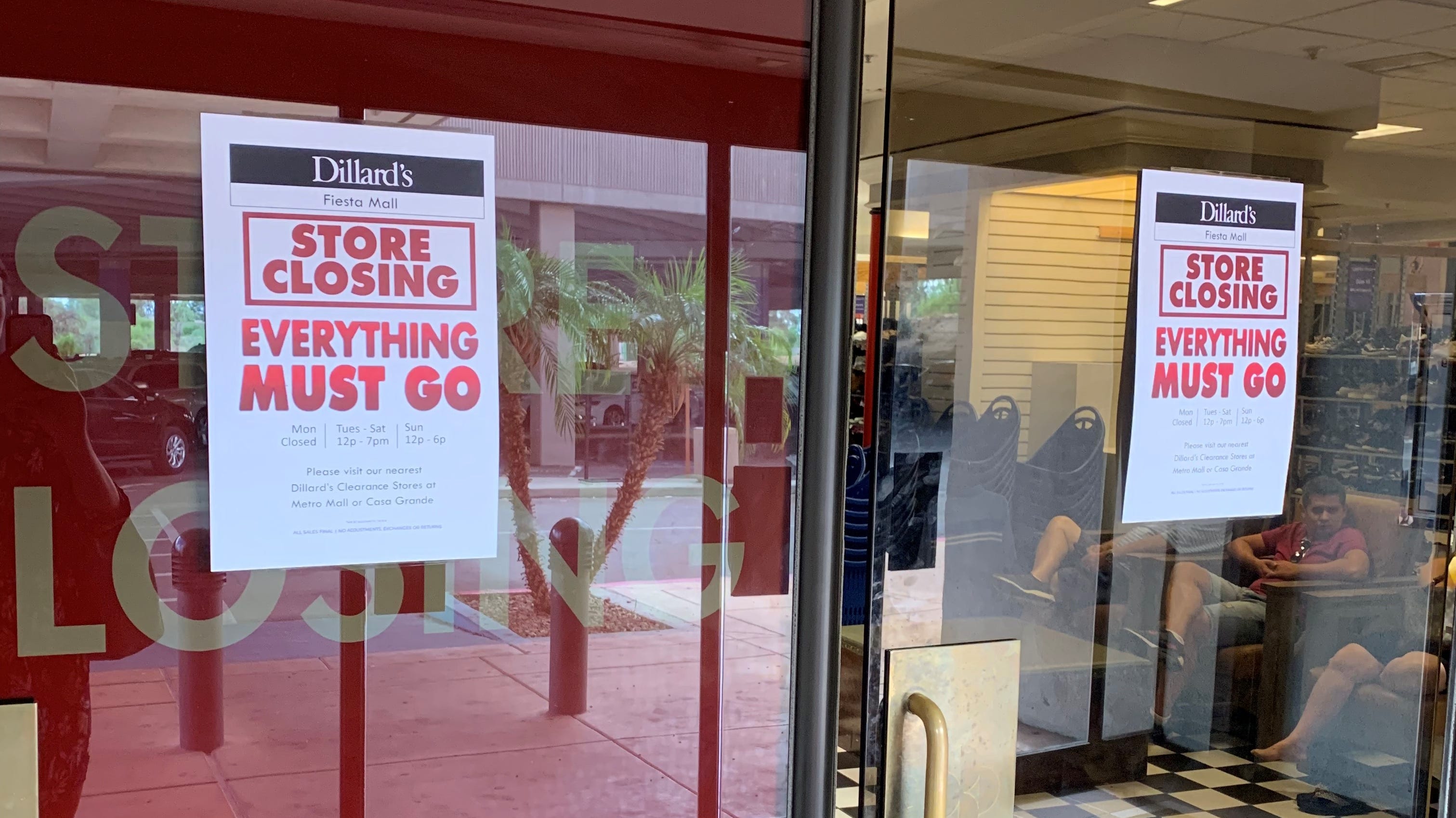 Dillard's Clearance Center, Mesa Fiesta Mall's last holdout, to close
