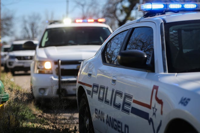 Image of San Angelo police patrol vehicles.