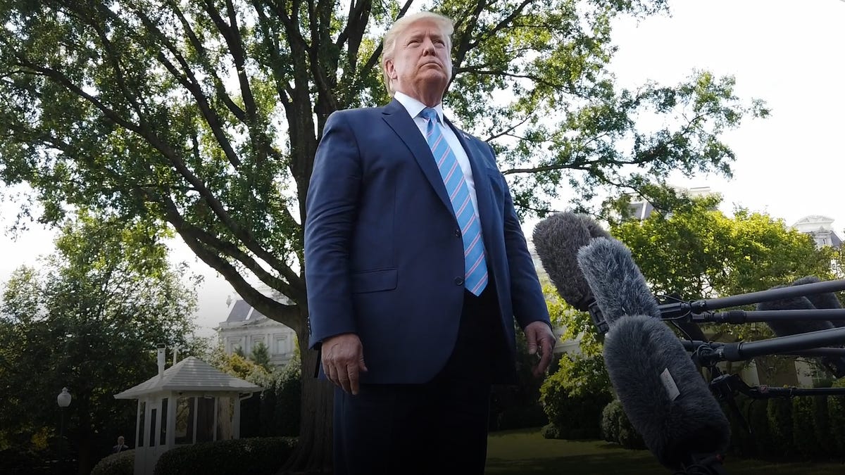 The whistleblower's complaint that sparked an impeachment inquiry into President Trump has been released. Screenshot from USA TODAY video.