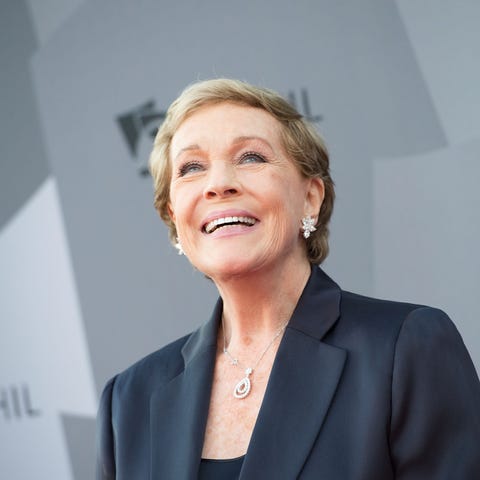 Julie Andrews attends Los Angeles Philharmonic Ope
