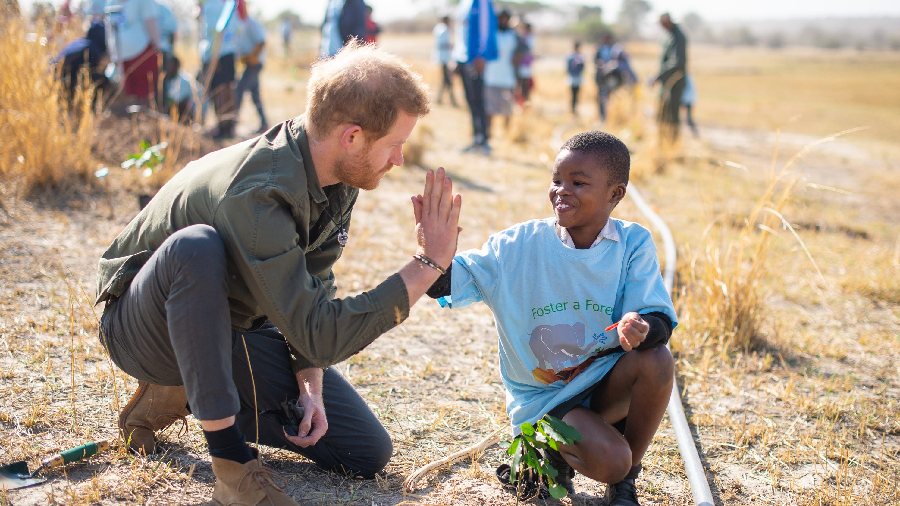 Prince Harry says during royal tour of Africa: 'No one can deny science' on climate change - USA TODAY