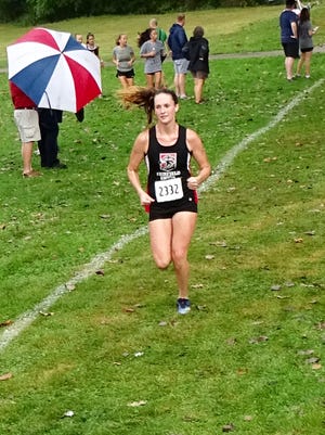 Fairfield Union junior Madison Eyman is having a spectacular season with five first-place finishes. She continues to lower her time as she gears up for the postseason.