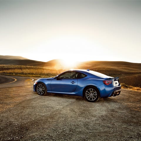 The 2020 Subaru BRZ. Toyota and Subaru jointly dev