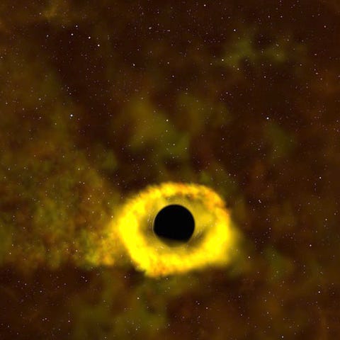 For the first time, NASA's TESS watched a black ho