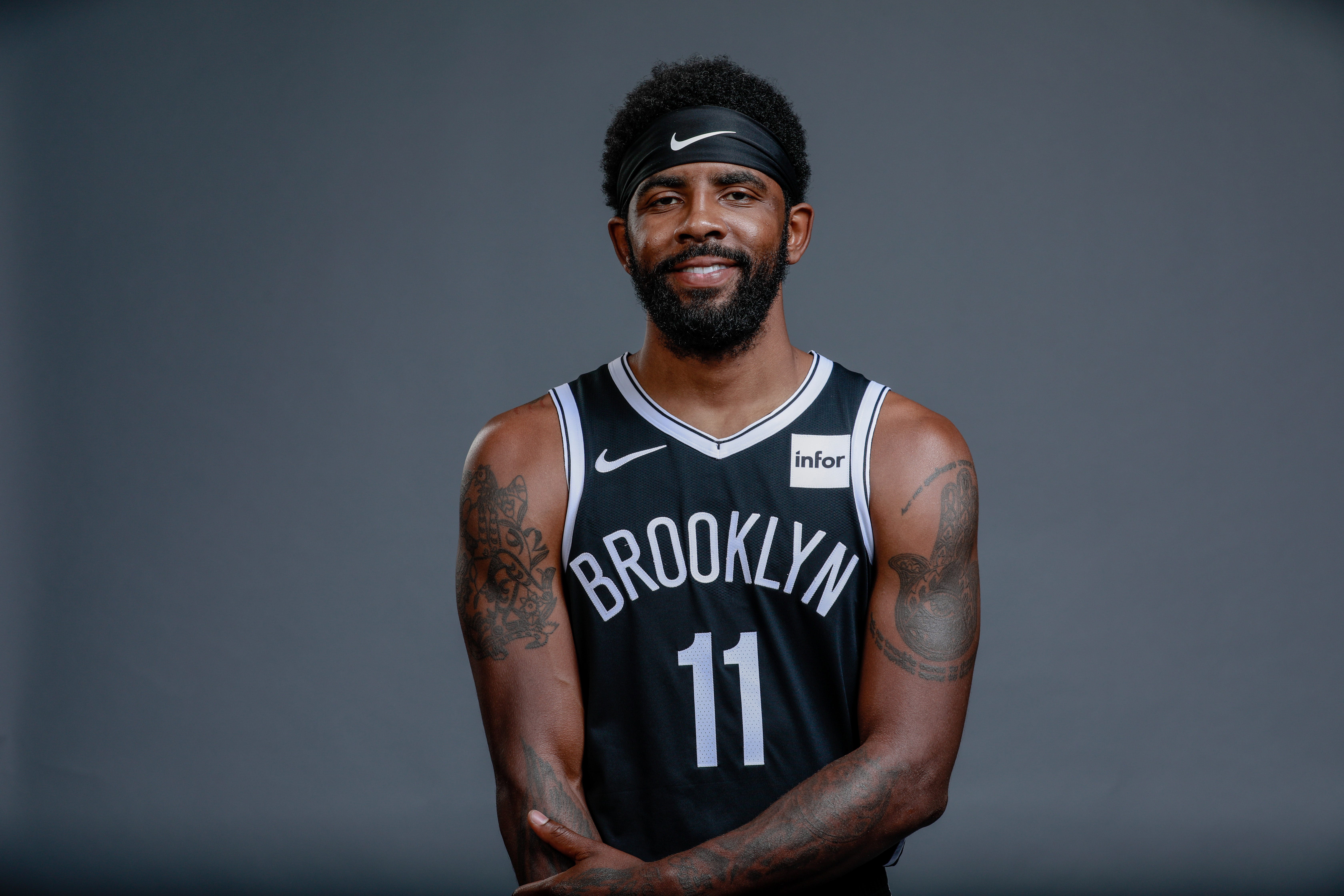 kyrie on the nets