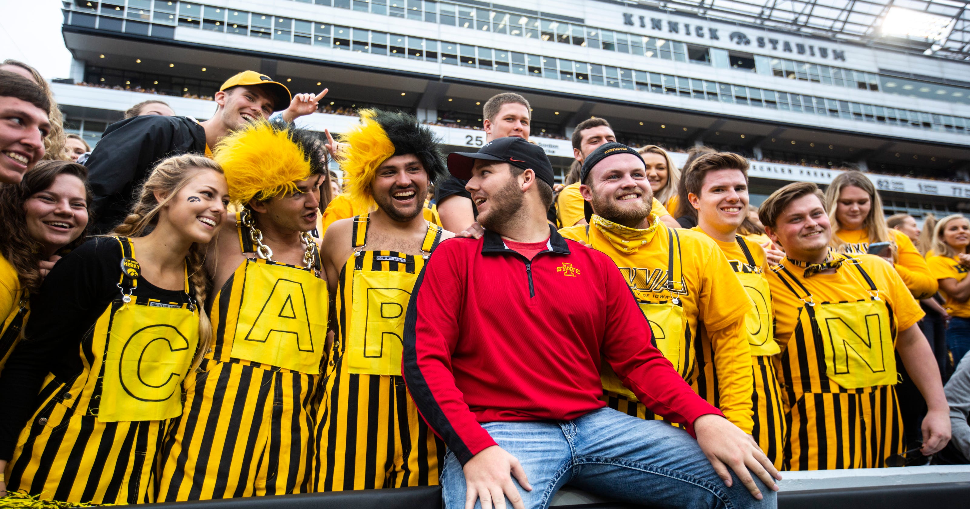 Carson King Is Celebrated At Hawkeye Football Game In Iowa City