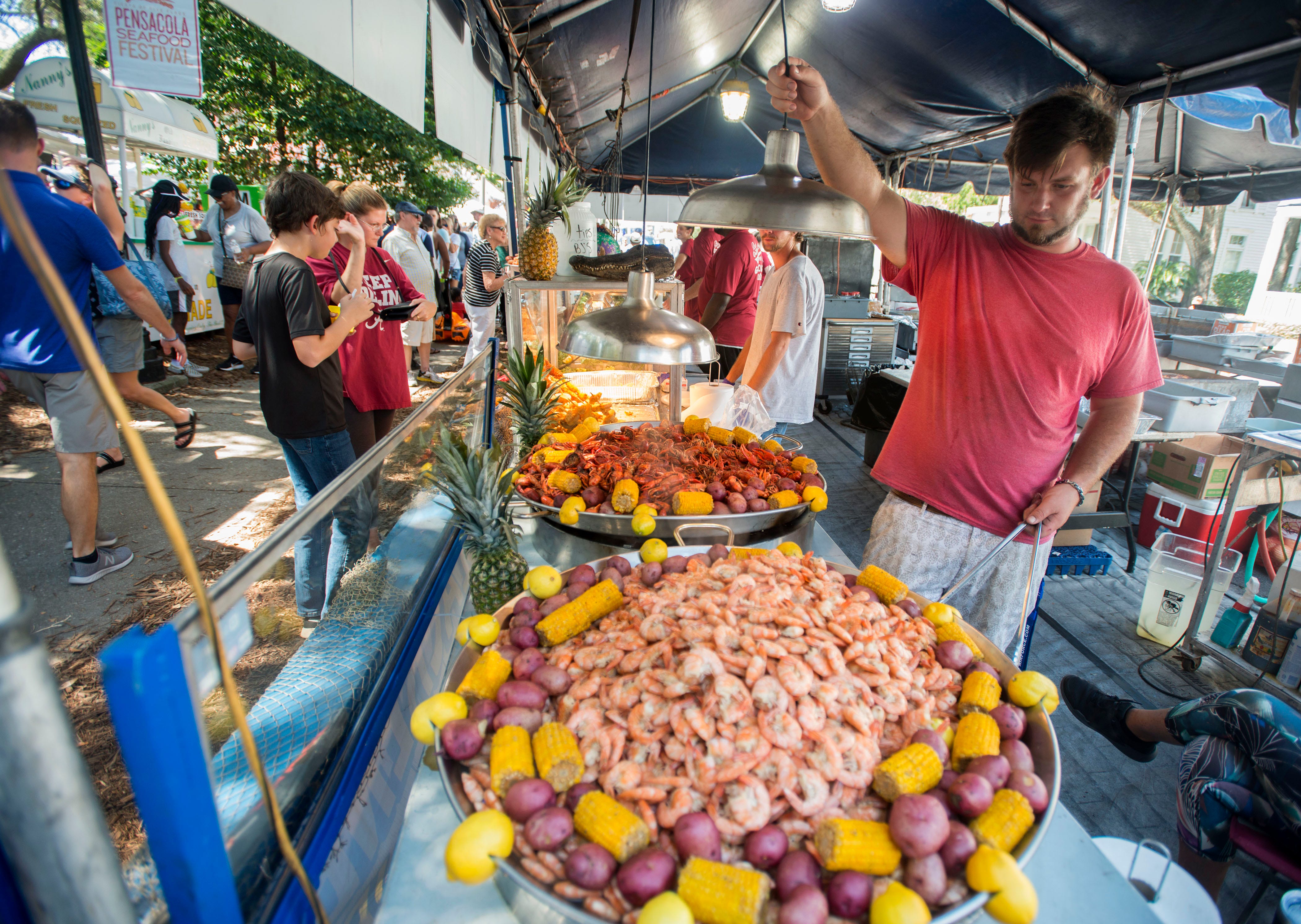 Pensacola's annual Seafood Festival in Seville Square is back