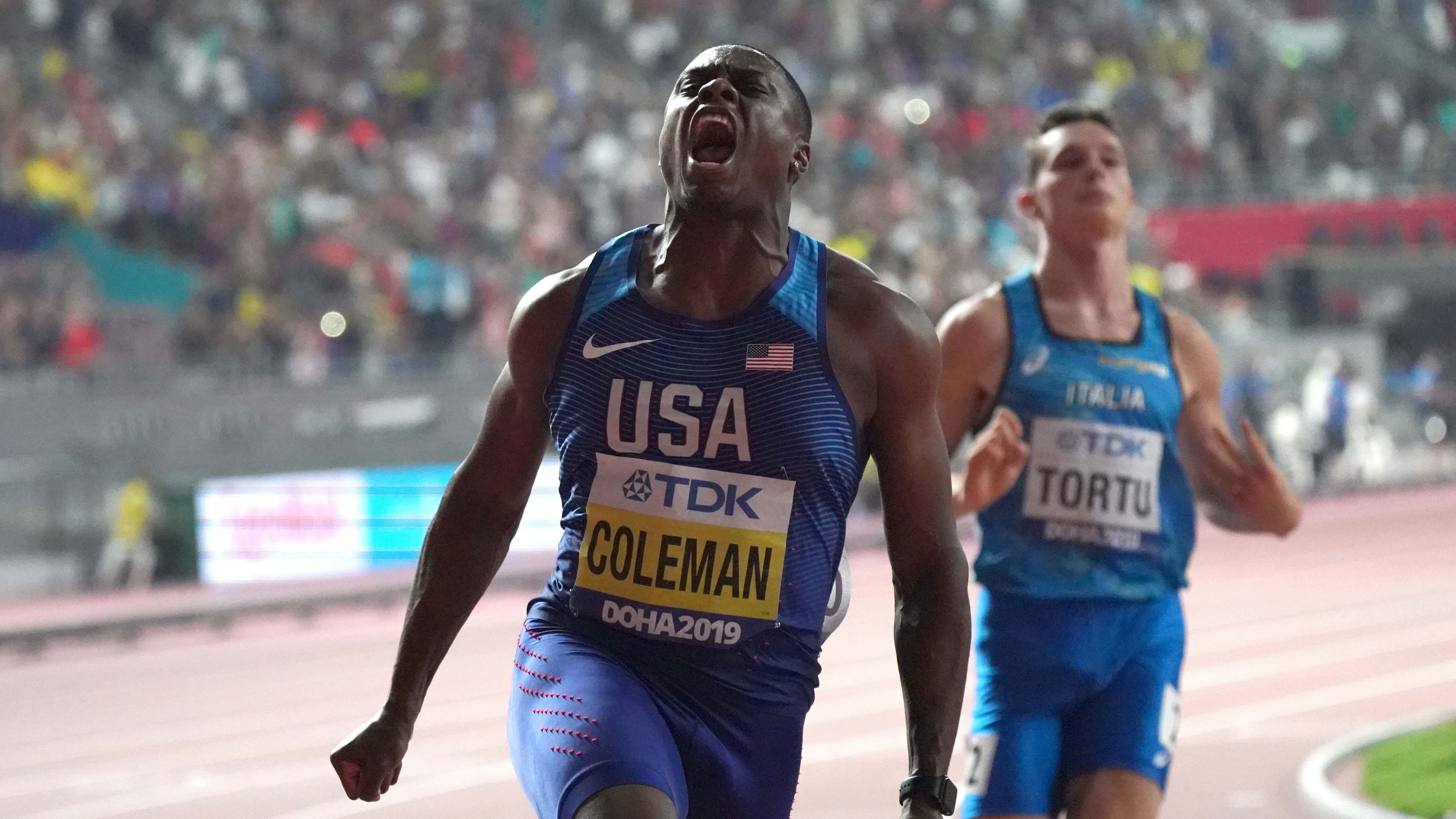 Christian Coleman 100 Meter Champ To Miss Tokyo Olympics After Ban Top Sprinters In World 2022