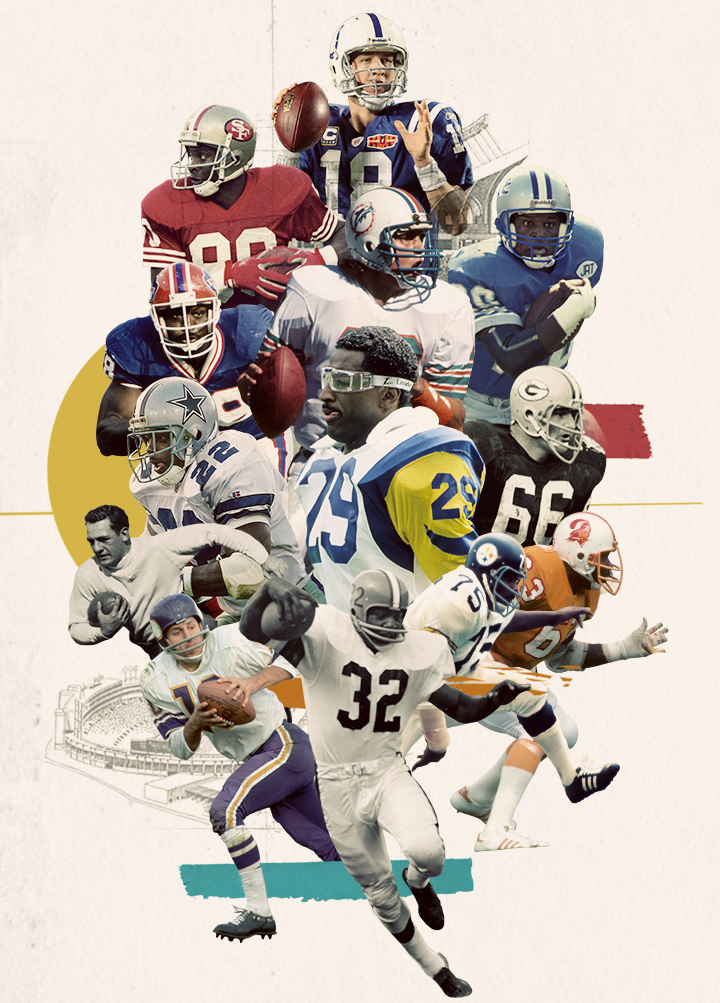 Uskyld sikkerhed grundlæggende NFL 100: Our full list of greatest players of all time