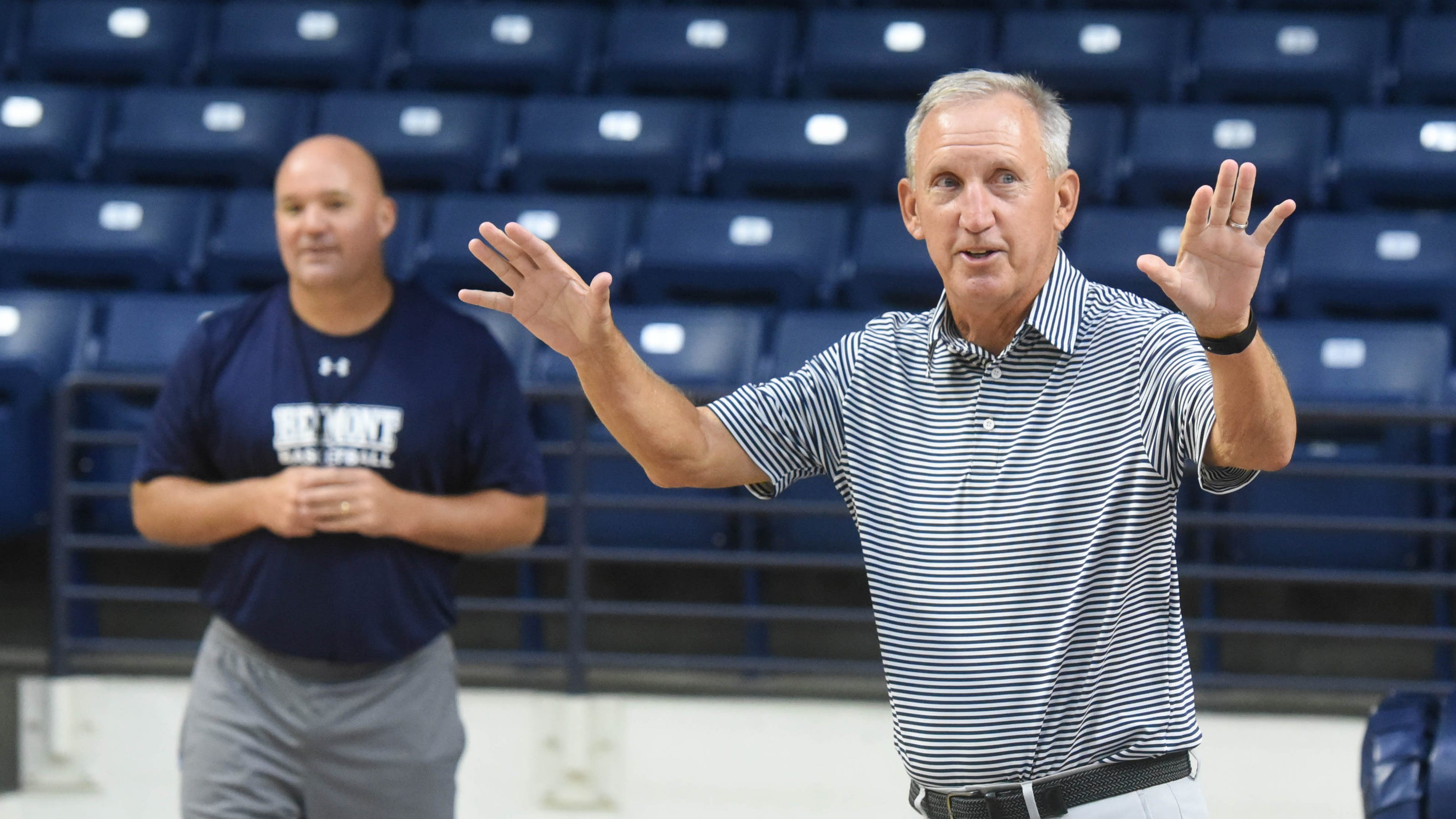 Belmont Basketball Rick Byrd Back But Only For A Day