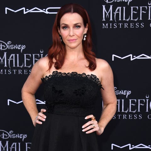 US actress Annie Wersching arrives for the world p
