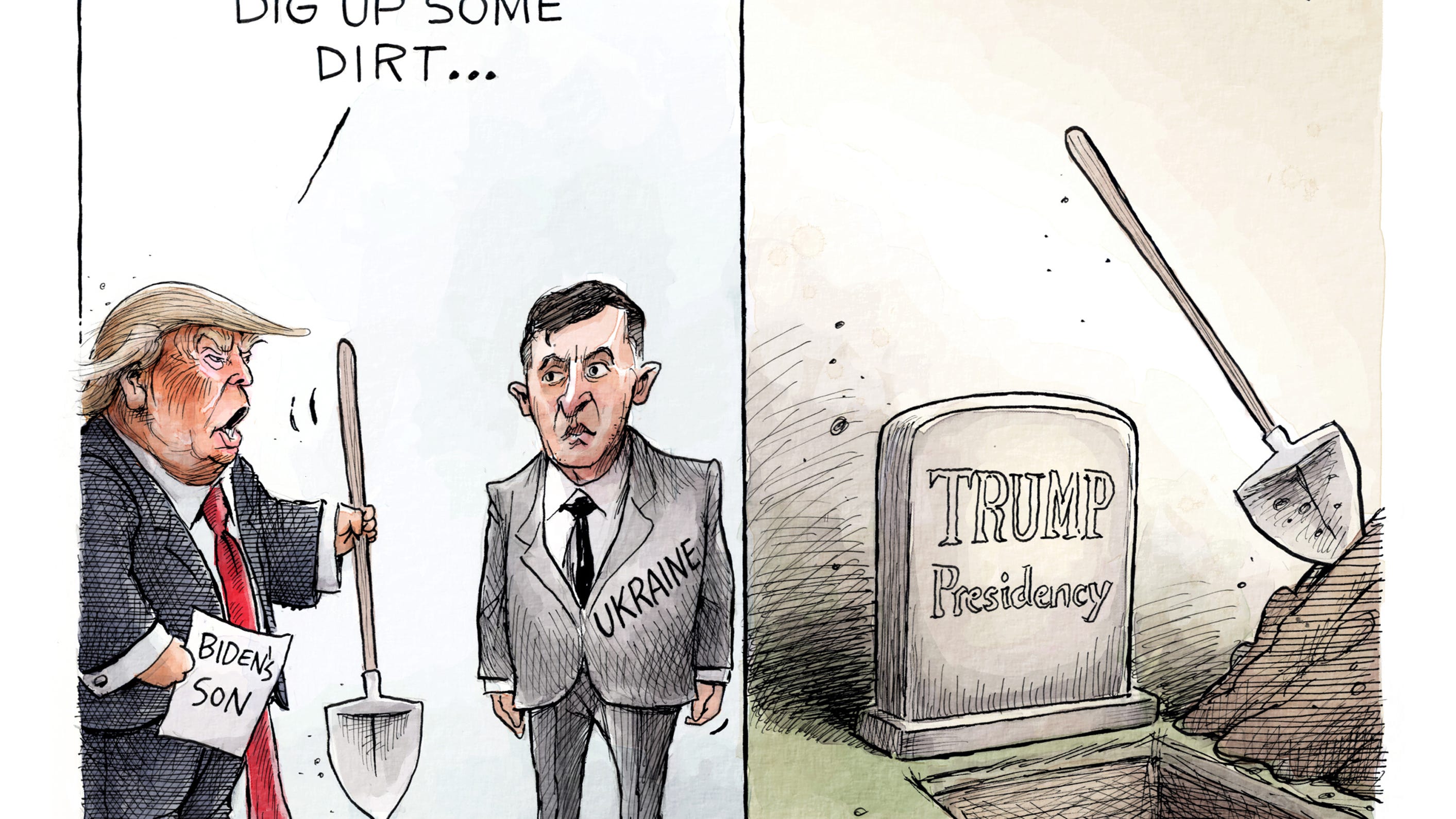 Ukraine Scandal Digging Up Dirt Burying A Presidency