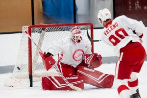 Wings goalie Jimmy Howard said the players are motivated to "make some noise" this season.