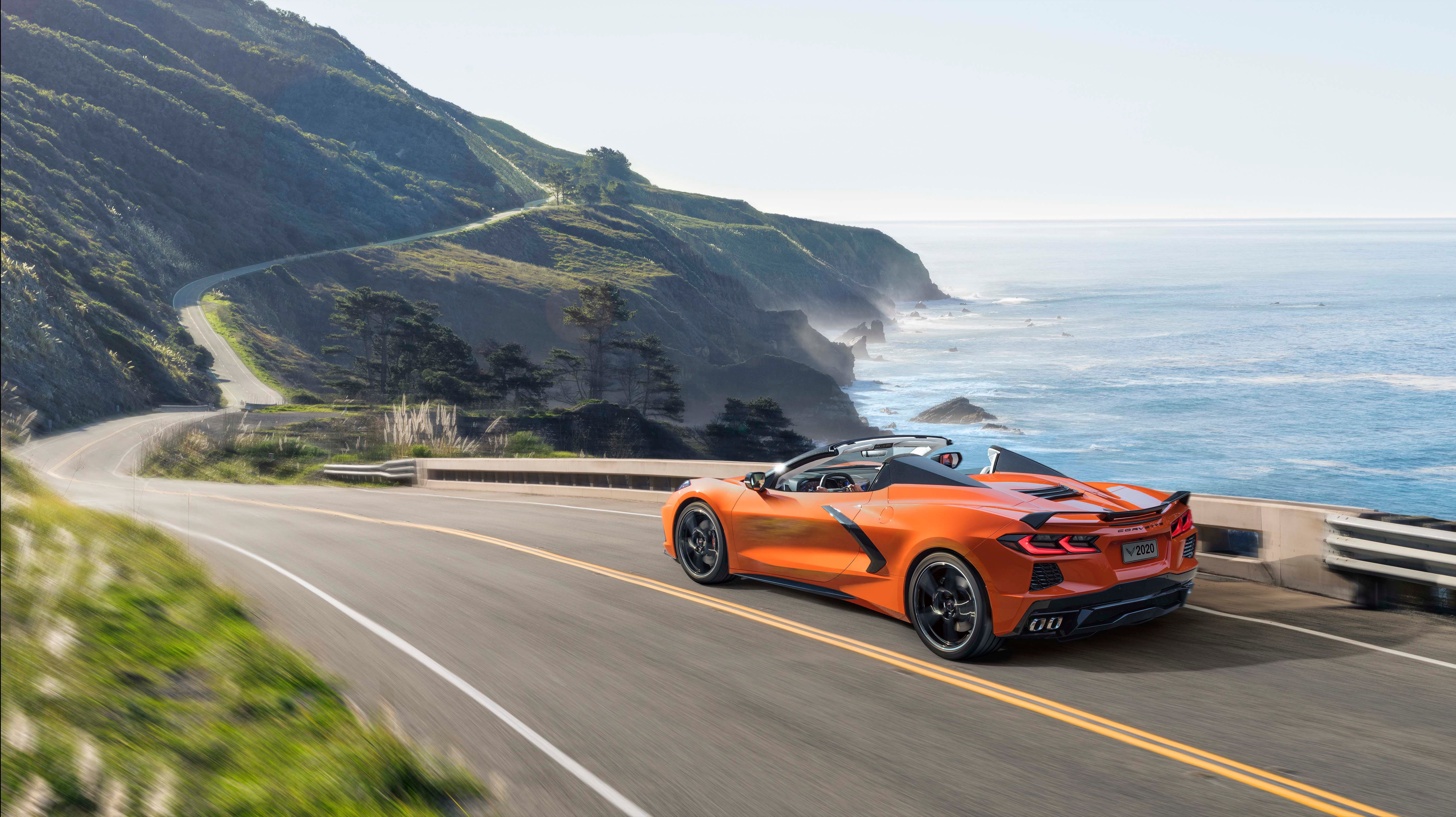 New 2020 Chevrolet midengine Corvette convertible debuts