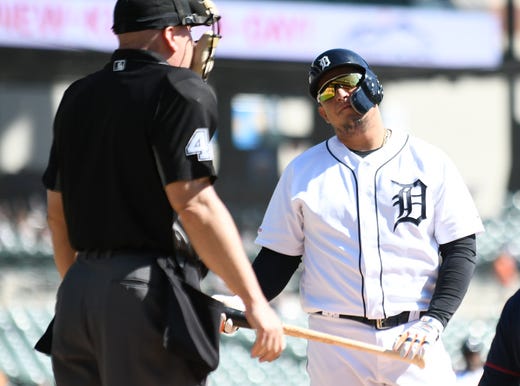DESIGNATED HITTER -- Miguel Cabrera (.282/.346/.398): Thirty-six years old, playing on one leg, unable to drive the ball with his usual force, he still played in 136 games, produced a team-best 139 hits and it seemed like with every one of his 12 home runs and 59 RBIs he was passing Hall of Famers on the all-time leader boards. He still has four years and $124 million left on his contract and he is motivated to lose weight this offseason, treat the chronic pain in his right knee and hopefully play at least part-time at first base next year.
Mid-term grade: C.
Second-half grade: B-minus.
Final grade: C-plus.