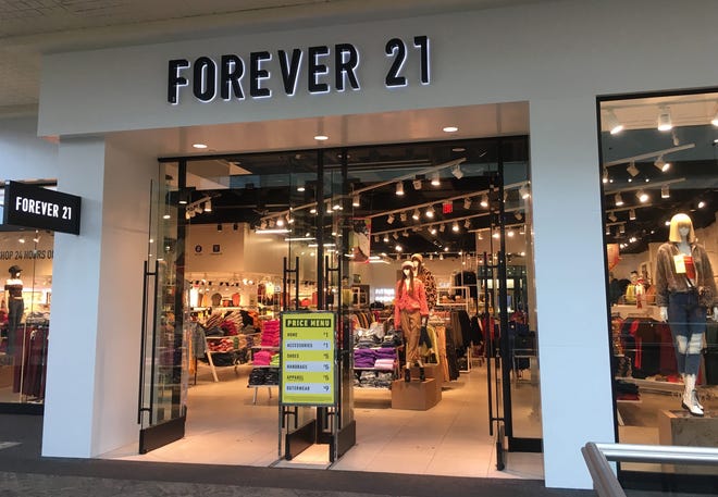 The Forever 21 store at Mayfair mall is among locations that may close as the fashion retailer seeks to reorganize in Chapter 11 bankruptcy.