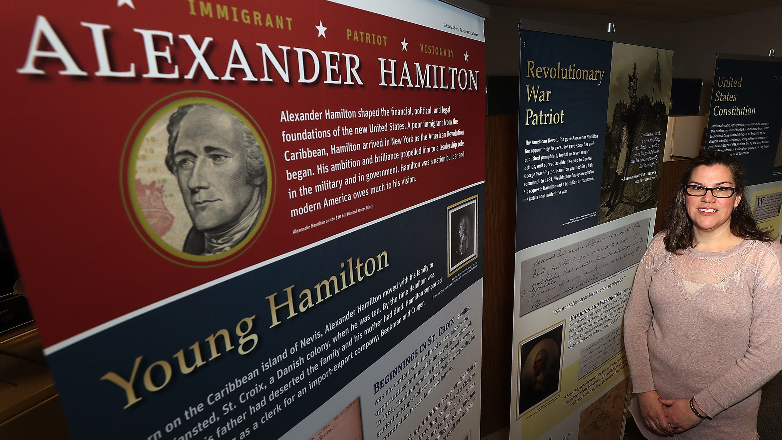 Bringing history to the forefront: Traveling exhibit builds on 'Hamilton' excitement