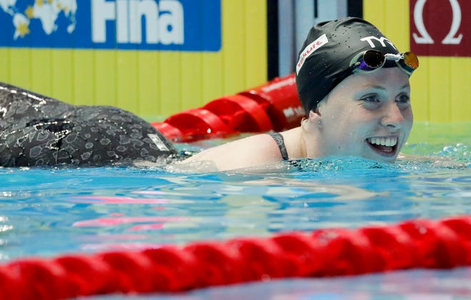 Lilly King was a breakout star in the 2016 Olympics and had big plans for 2020. She's one of dozens of Indiana potential Olympians who will have to wait until 2021 to try to compete in Tokyo.