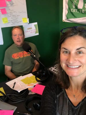 Rudy Cooks and Christie Ontko are honoring their late friend, Patrick Myers, by continuing their new radio show, “Rudy and the Island Girl” on WPIB radio.