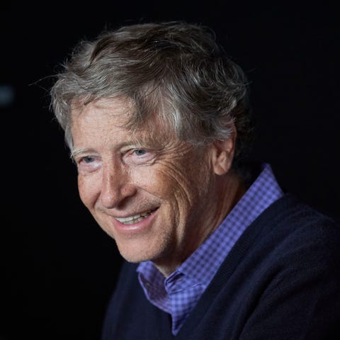 2: Bill Gates; Microsoft founder; net worth: $106 