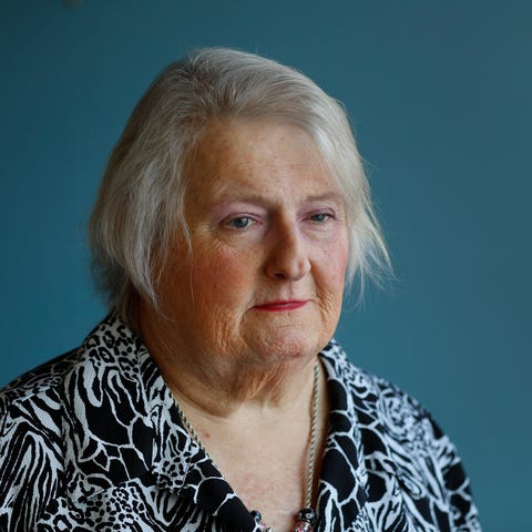 Aimee Stephens during an interview in Ferndale, Mi