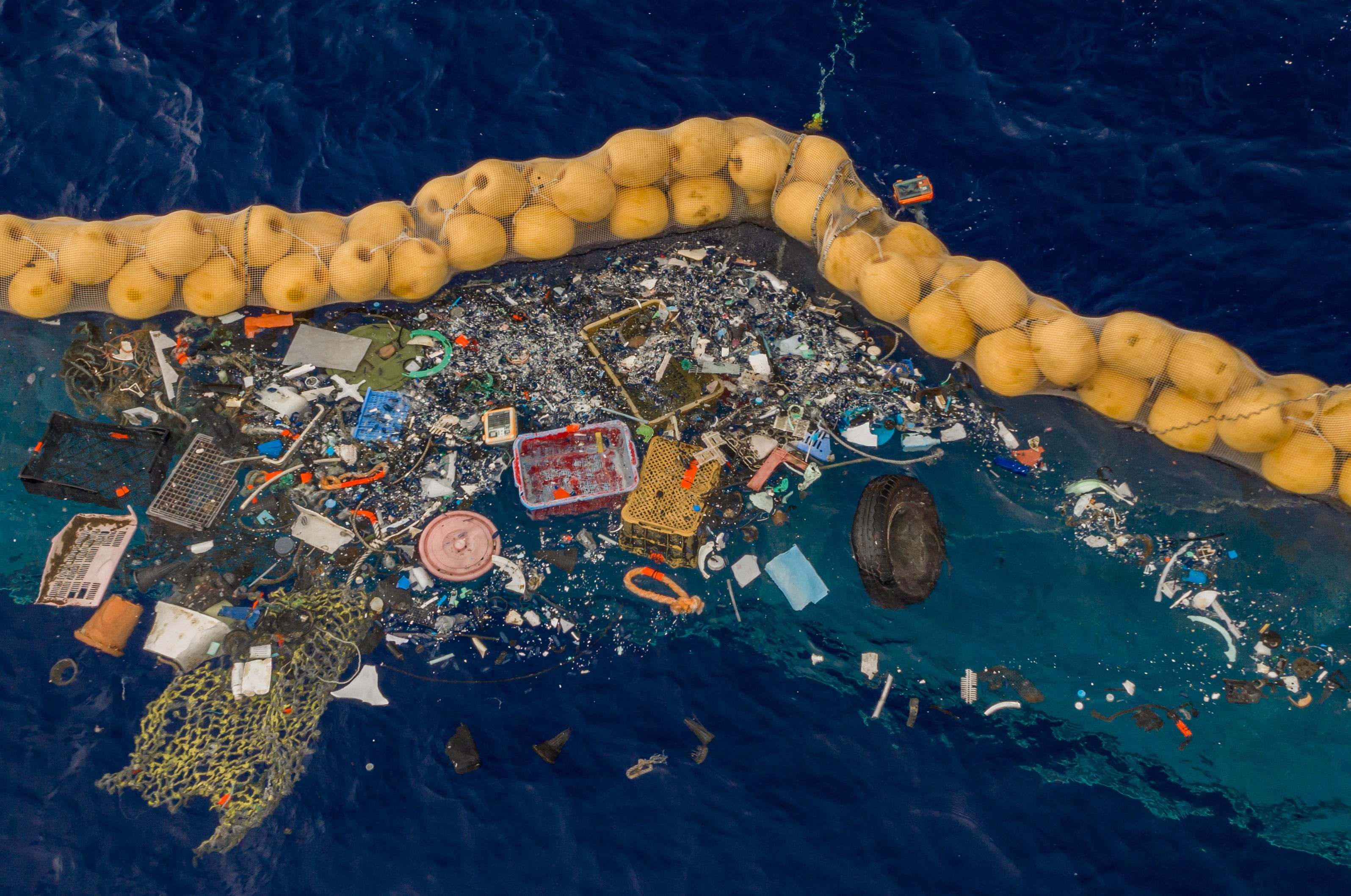 Great Pacific Garbage Patch cleanup is underway