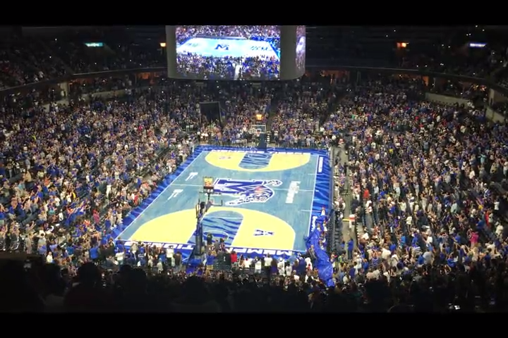 Fedex Forum Seating Chart Memphis Tigers