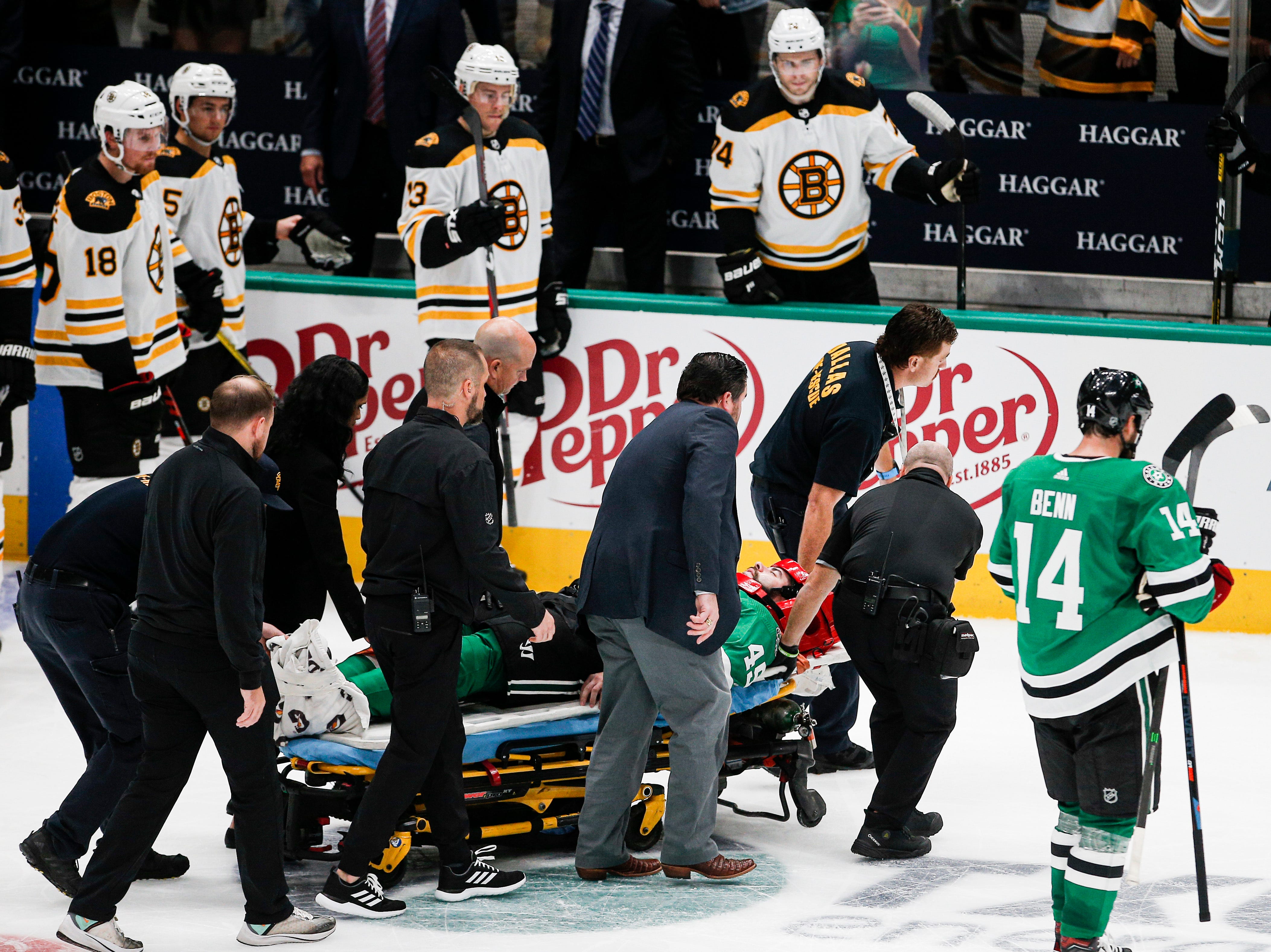 Agent rips broadcaster for saying Stars player's injury was a 'little bit of bad hockey karma'