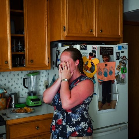 Because their son Brennan is sick, they did not ta