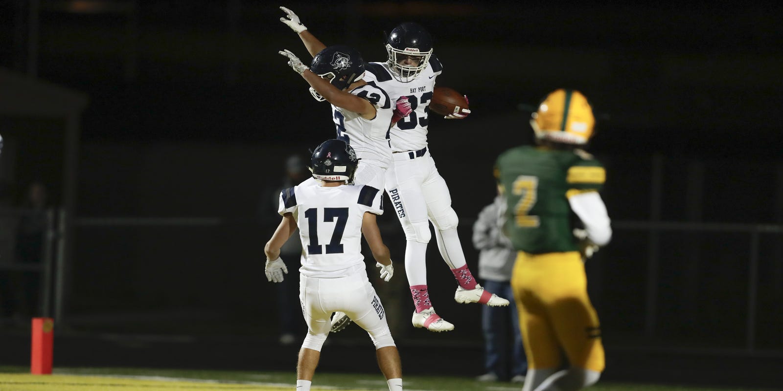 Bay Port Improved To 7 0 With A Dominating 55 0 Win At Ashwaubenon