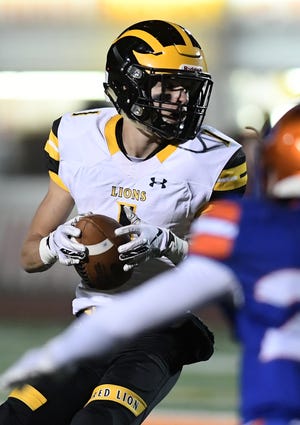 Randy Fizer is transitioning back to quarterback for Red Lion High School this season. He spent the last two seasons as a standout wideout.