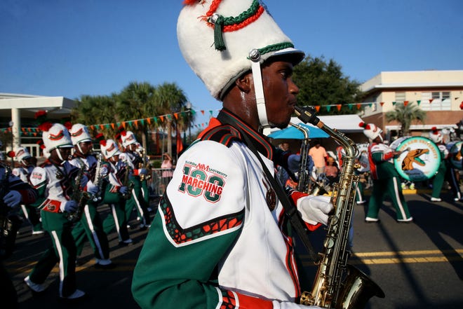FAMU students, alumni, and fans lined the street to watch the homecoming parade Saturday, Oct. 5, 2019.