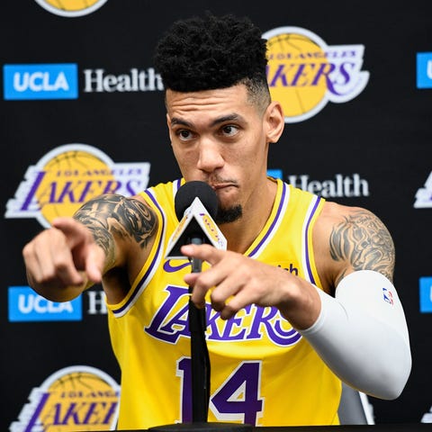 Danny Green is one of five Lakers players with an 