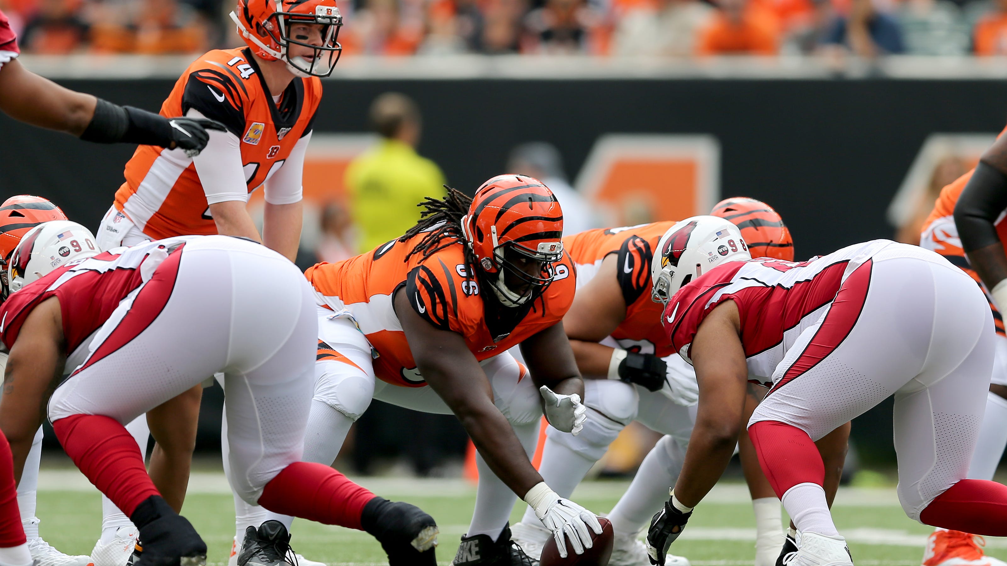 Cincinnati Bengals play out of 11 personnel more than any other team