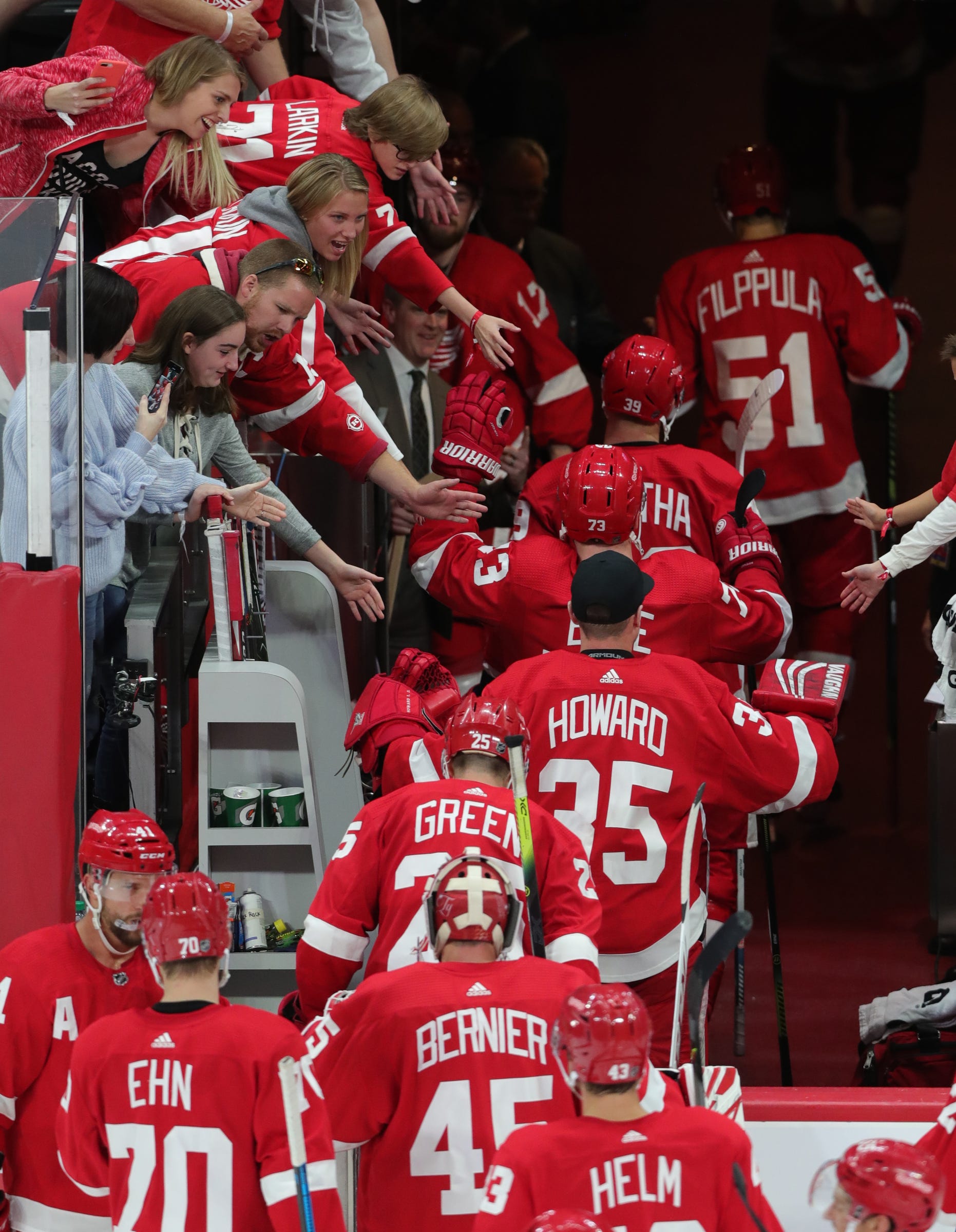 Detroit Red Wings Who's back, not, after season