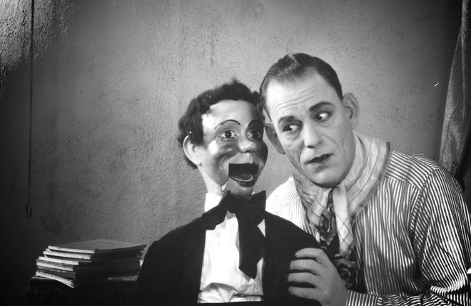 Lon Chaney is a criminal ventriloquist in "The Unholy Three" (1925), which screens Oct. 10 with live accompaniment from Memphis musicians.