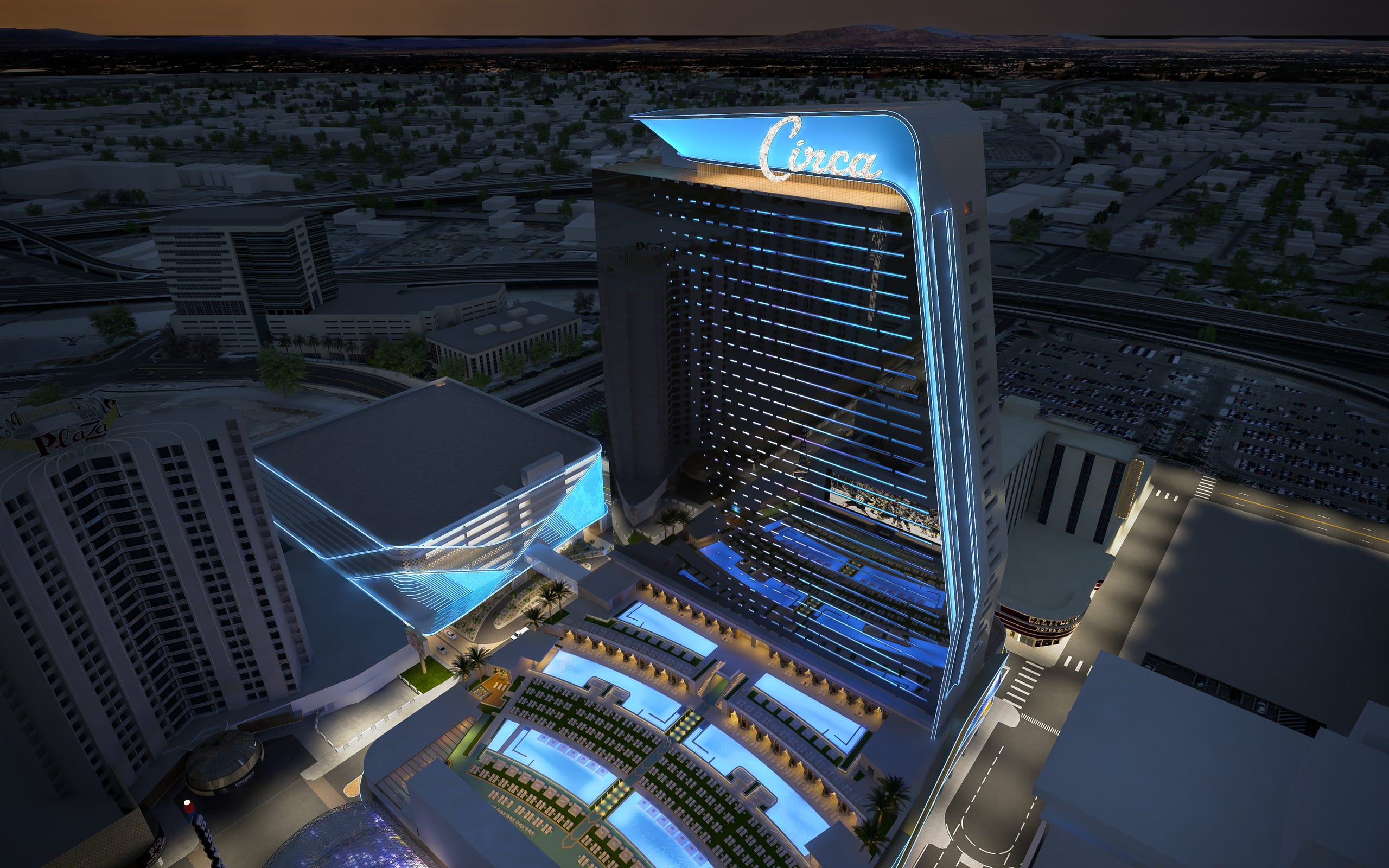 Slated for a 2020 opening in downtown Las Vegas, Circa will feature 777 rooms and suites.