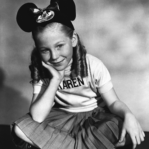 Karen Pendleton, one of the original Mouseketeers 