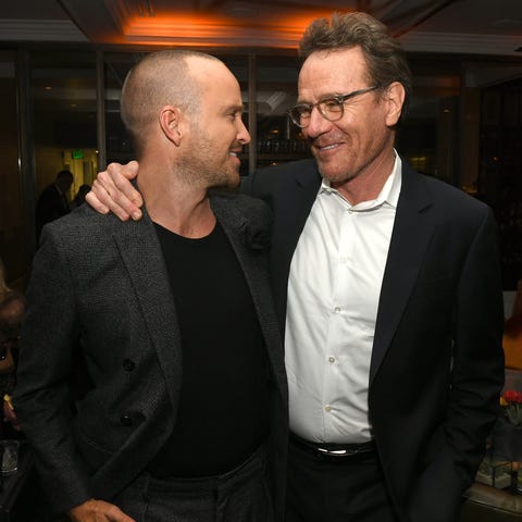 LOS ANGELES, CALIFORNIA - OCTOBER 07: Aaron Paul (