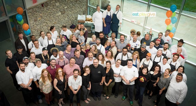 The chefs who participated in the SIDS brunch in 2018