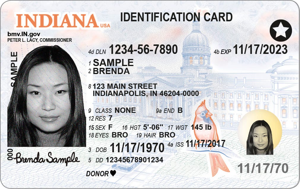 Indiana S New Real Id Driver S License Requirement