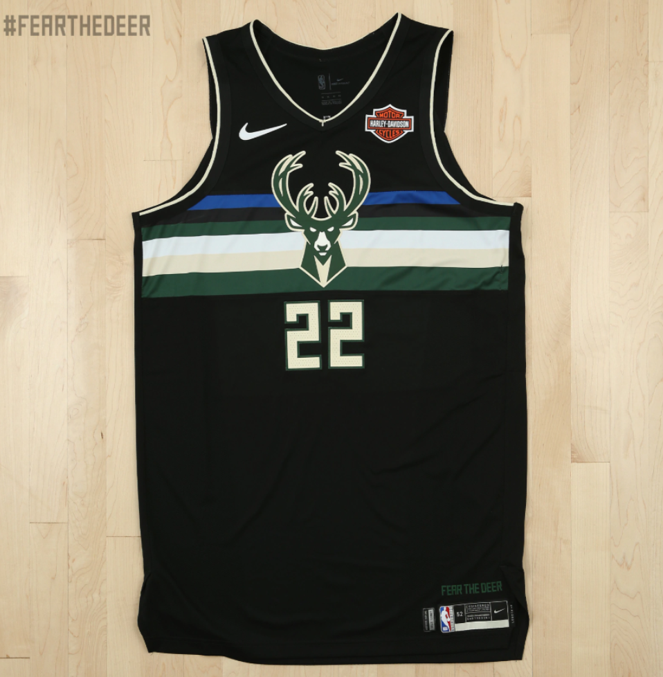 milwaukee bucks alternate jersey