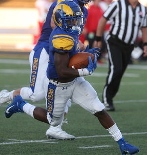 Angelo State University running back Lloyd "Bam" Morris is enjoying a stellar senior season with the Rams. ASU hosts Western New Mexico for homecoming on Saturday, Oct. 12, 2019.