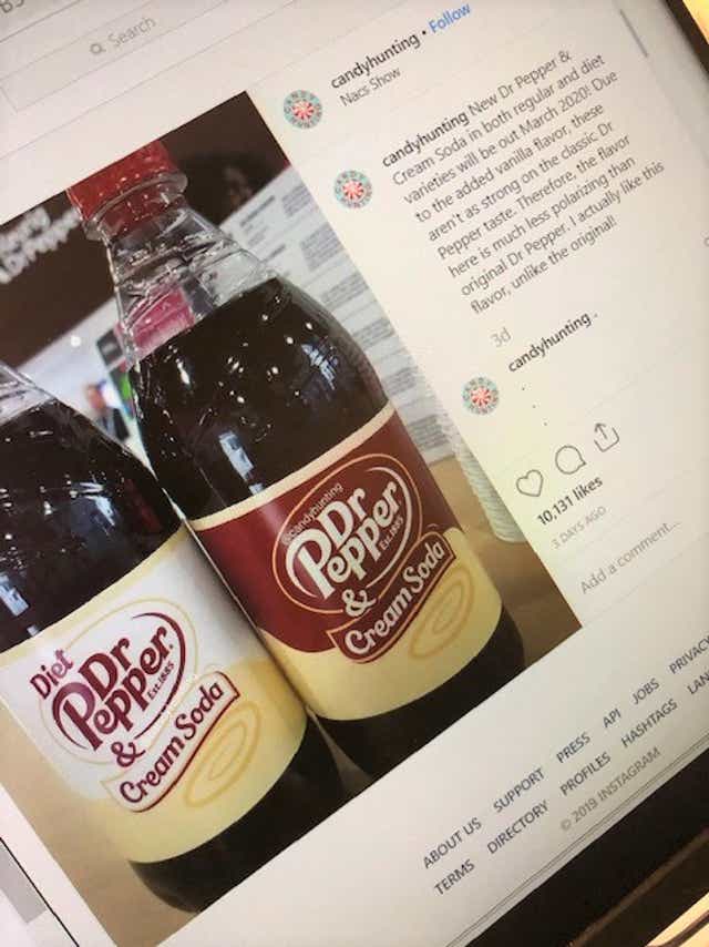 Dr Pepper Cream Soda Flavor Officially Launches Next March