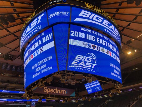 The Big East Conference held its media day for men's and women's basketball on Thursday, October 10, 2019 at Madison Square Garden.