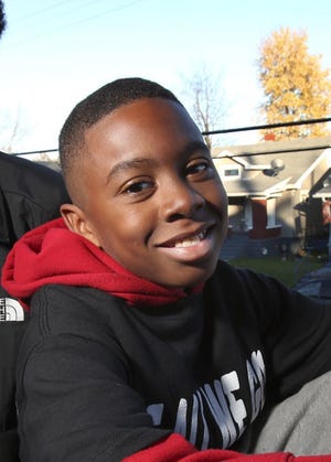 Ki'Anthony Tyus, pictured here at age 10, was killed in a crash after a police pursuit. He was 13.