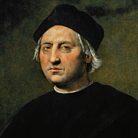 Christopher Columbus by the painter Ridolfo Ghirla