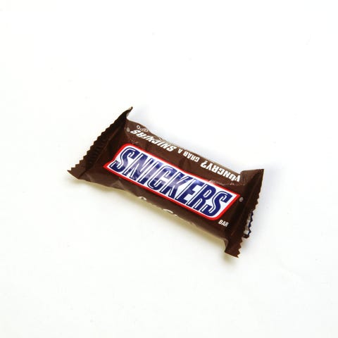 2. Snickers: In a distant second, Snickers bars we